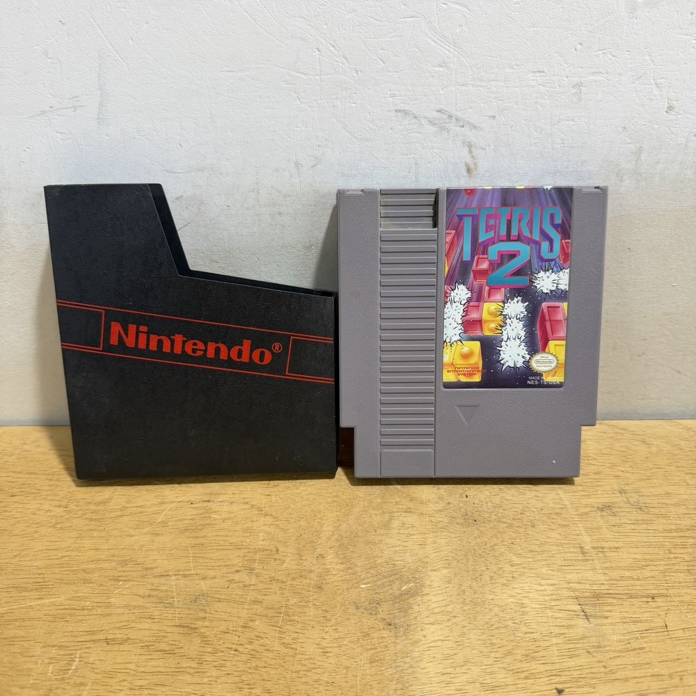 Tetris 2 NES (Nintendo Entertainment System, 1993) Cart Only Tested